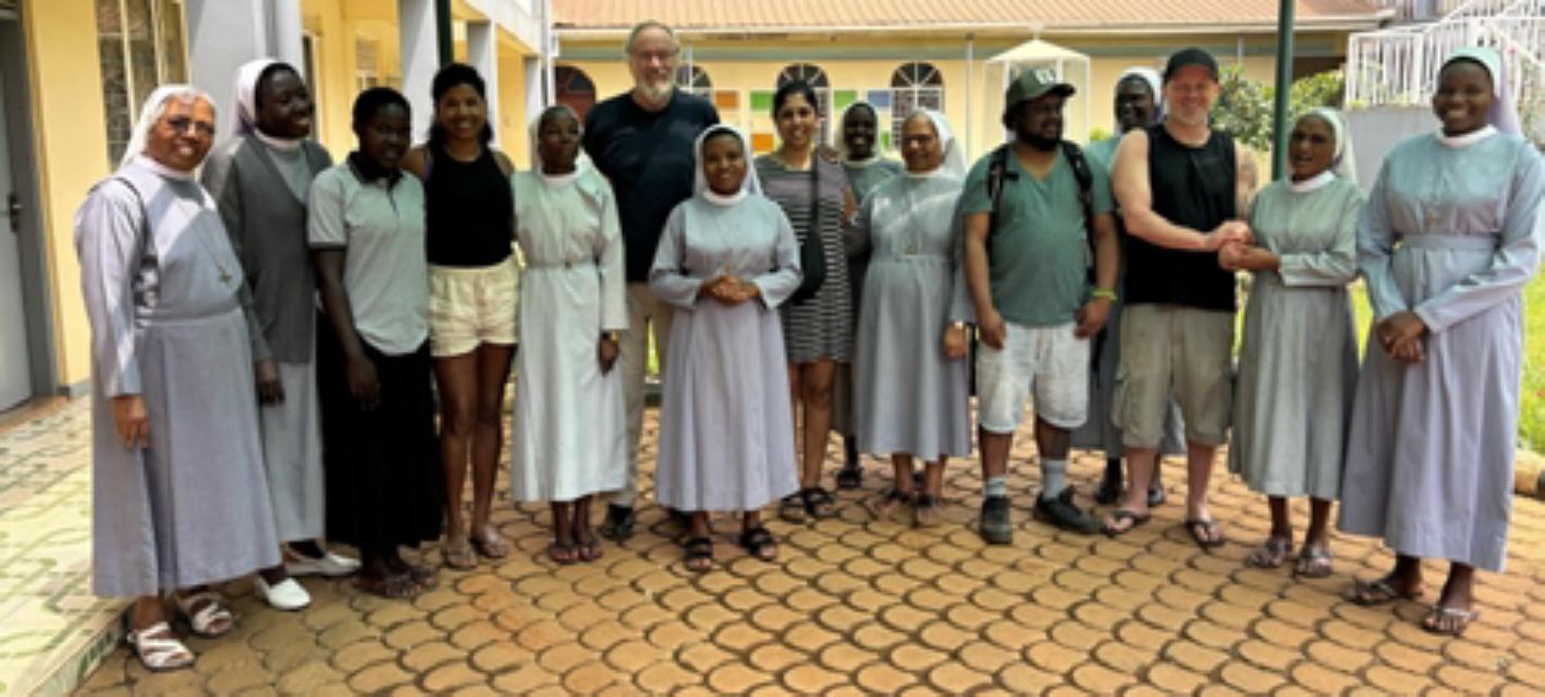 Die Holy Cross Sisters im Vikaritshaus in Kampala