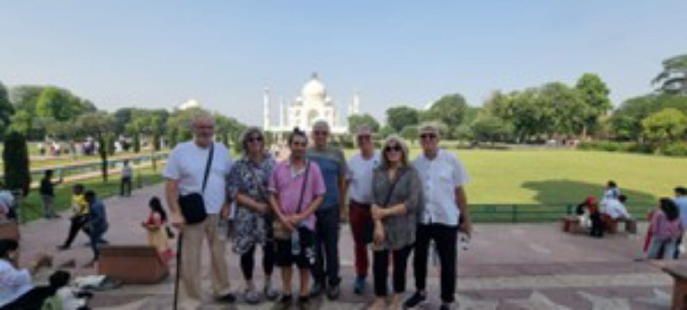 Besuch des Taj Mahal in Agra