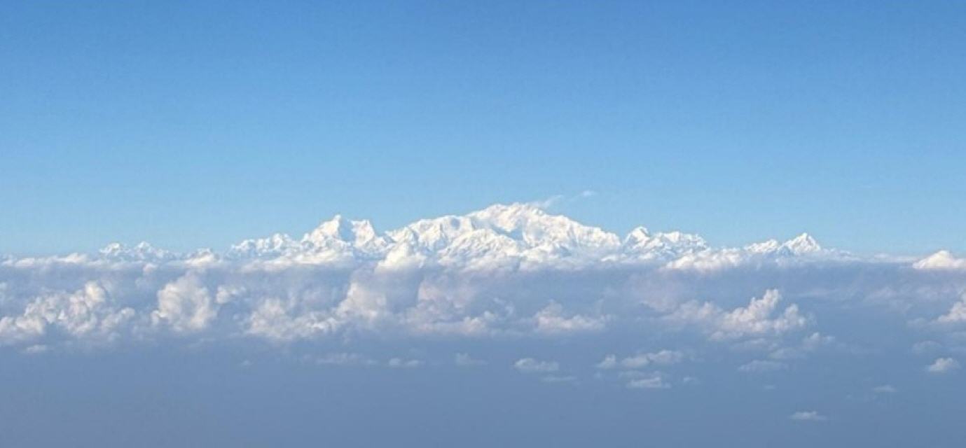 der Kanjenjunga, mit 8586 Metern dritth&ouml;chster Berg der Welt