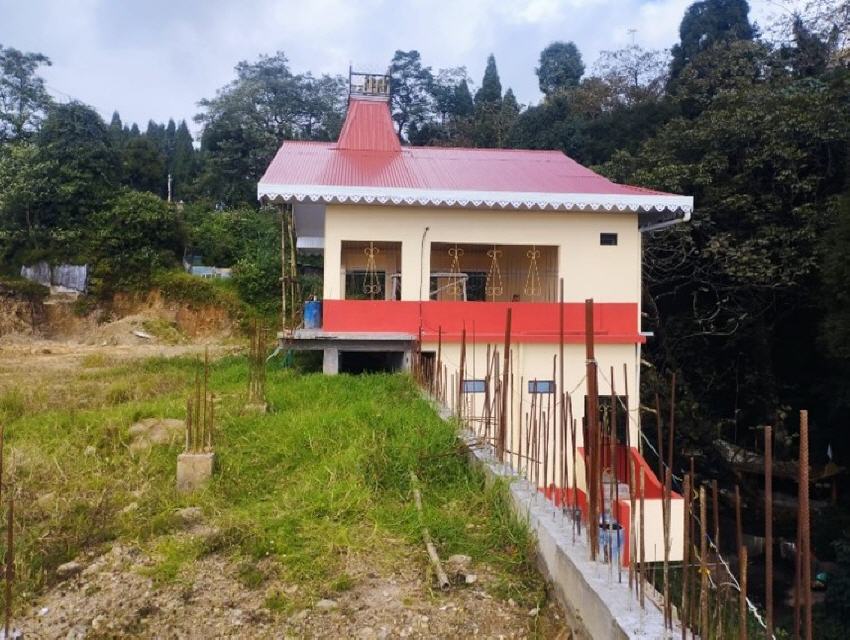 der Playground, der noch g&auml;nzlich fertiggestellt werden muss