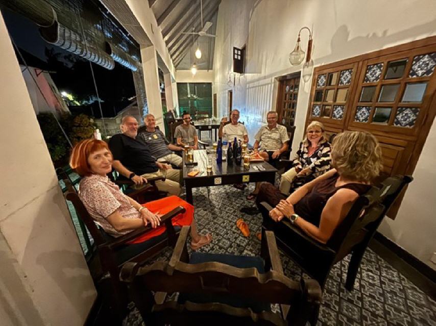 eine letzte Runde am Vorabend der R&uuml;ckreise "wie war`s"?