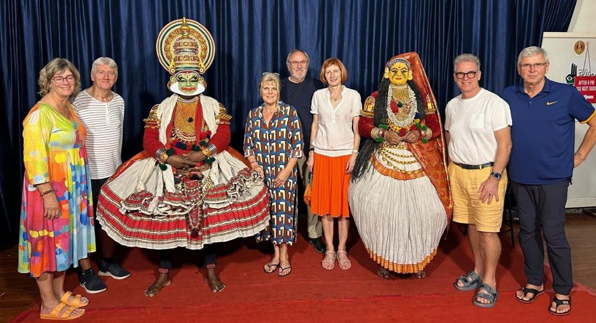 Traditioneller s&uuml;dindischer Katakali-Tanz