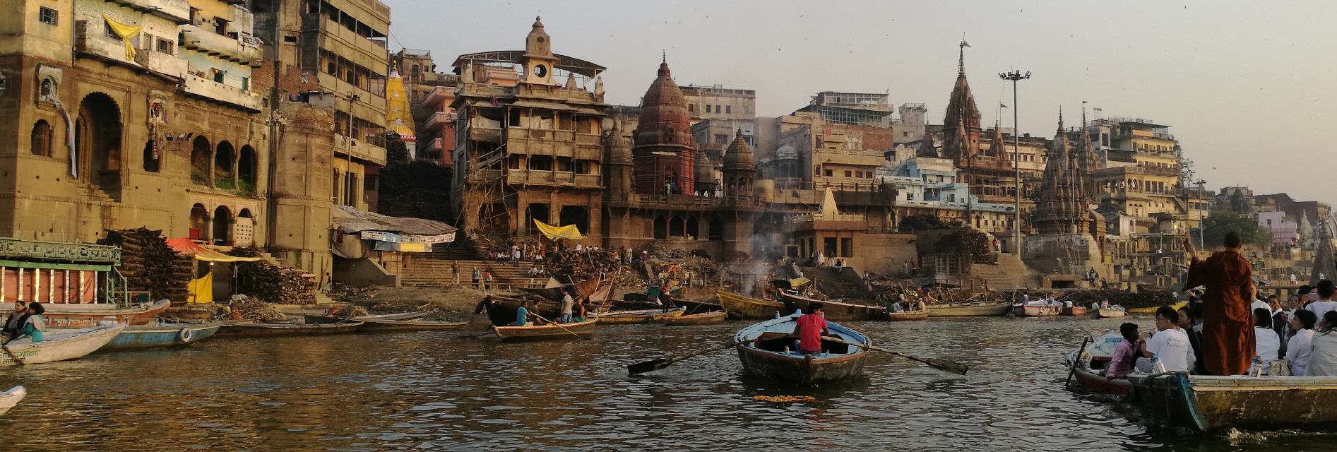 Die heilige Stadt Varanasi