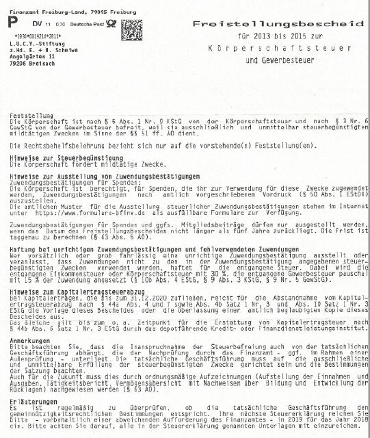 L.U.C.Y. Stiftung